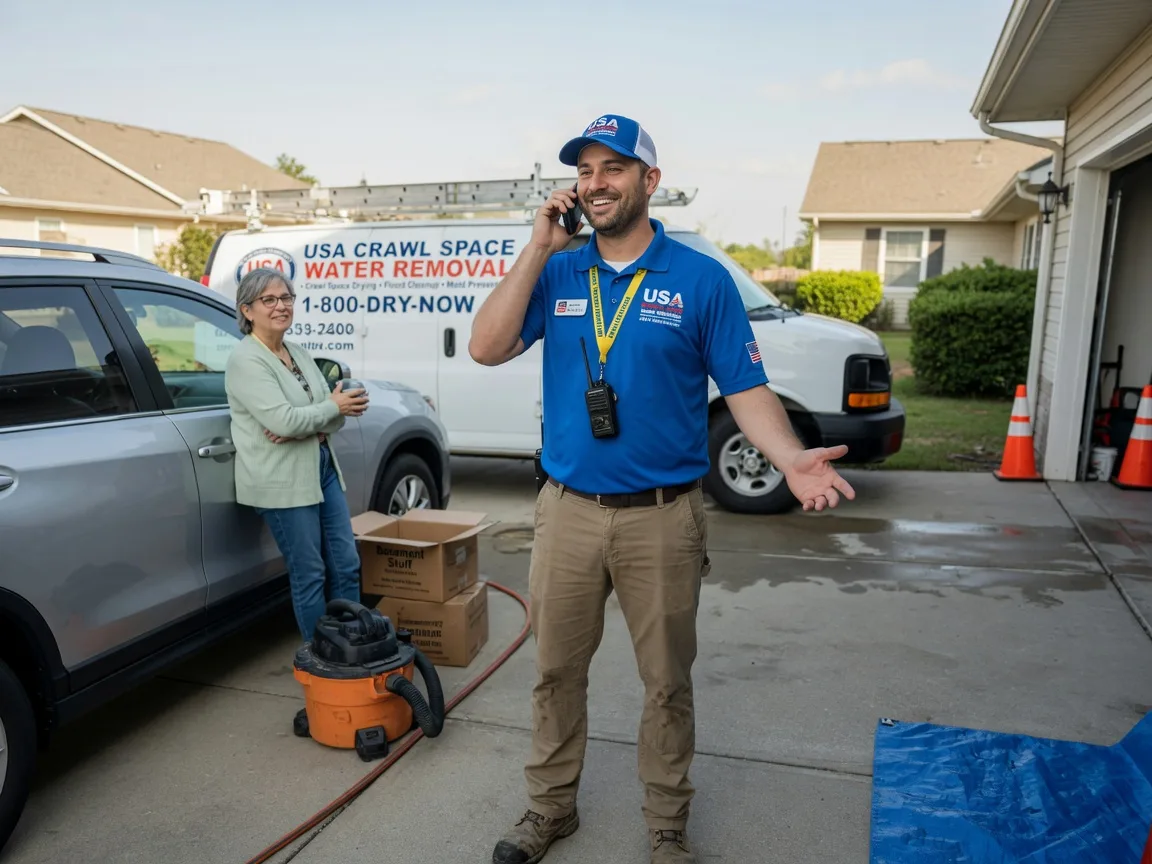Crawl Space Water Removal Rothschild, WI FAQs